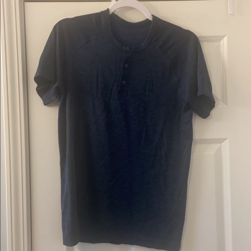lululemon metal vent tech short sleeve henley